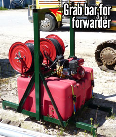 Figs 9b 500 litre portable fire unit